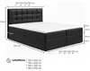 Boxspringbett LEO-120x200cm Produktbild-Vorschau 3