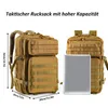 Militär rucksack 45L Taktischer Rucksack Wasserdicht, Produktbild-Vorschau 4