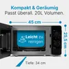 Clatronic® Mikrowelle | 700 Watt | 6 Stufen | 20 Liter Produktbild-Vorschau 6