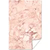 MuchoWow® Poster Marmor - Adern - Rosa 120x180 cm - Produktbild-Vorschau 1