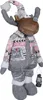Elch 52-80cm (72-100cm), 2er Set Dekofigur Weihnachten Produktbild-Vorschau 8