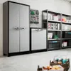 Keter Universalschrank Titan Schwarz und Grau 182 cm Produktbild-Vorschau 14