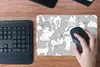 MuchoWow® Mauspad Mousepad Alpakas und Berge auf einer Produktbild-Vorschau 4