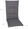GO-DE Textil, Sesselauflage Hochlehner, 4er-Set, Farbe: Produktbild-Vorschau 2