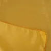 A close-up view of a yellow fabric with a stitched edge. Anteprima dell’immagine prodotto