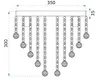 tooLight Deckenlampe App514-5C Kristall 5-Lichtquelle E14 Produktbild-Vorschau 4