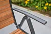 Merxx Gartensessel Santorin, klappbar, verstellbare Produktbild-Vorschau 3