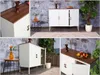 Kommode HWC-L84, Sideboard Schrank Anrichte, 3 Türen Metall Produktbild-Vorschau 13