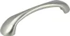 Schubladengriff 128mm Lochabstand Zamak gebürstetes Produktbild-Vorschau 1
