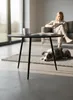 Stolik Kawowy Ogrodowy VIBE 60 Cm Stalowy 3 Nogi Szary Podgląd zdjęcia produktu 2