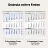 3-Monatsplaner Triplan Comfort grau 2027 Produktbild-Vorschau 5