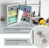 Schlüsselschrank mit 42 Haken von HMF in Lichtgrau Produktbild-Vorschau