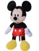 A plush toy of Mickey Mouse standing against a white background. Voir les images du produit