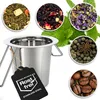 com-four®: Zestaw 2 zaparzaczy do herbaty ze stali Podgląd zdjęcia produktu 4