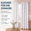 Kräuselband-Vorhang 140x245cm #9009 weiss Produktbild-Vorschau 4