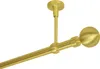 Gardinenstange 1 läufig Vorhangstange 19mm Gold-Matt Produktbild-Vorschau 2