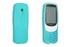 Two views of a turquoise Nokia 3210 (2024) phone against a white background. Podgląd zdjęcia produktu