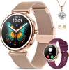 Damen Smartwatch 1.27 Zoll Fitnessuhr mit Telefonfunktion, Produktbild-Vorschau 1