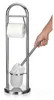 Toilettenpapierhalter EGON mit Bürstenhalter, Modern & Produktbild-Vorschau 2