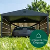 CASABEL Garage per robot tagliaerba in acciaio zincato nero Anteprima dell’immagine prodotto 8