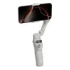 A white smartphone gimbal stabilizer is shown against a white background. Voir les images du produit