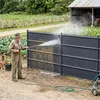 LZQ PVC pásy na zakrytie pre ploty z dvojitých tyčí a Náhľad obrázku produktu 8