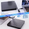 ZELURXX Externes DVD-Laufwerk, USB 3.0 und Typ-C, tragbares Produktbild-Vorschau 5