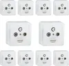 10x PremiumX PX3 Antennendose 3-Fach Enddose Antennen-Dose Produktbild-Vorschau 1