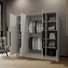 Drehtürenschrank LARO 200 cm Moderner Kleiderschrank mit Produktbild-Vorschau 4
