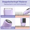 Elektrischer Damenrasierer 2-in-1 CT14, Doppelkopf, Produktbild-Vorschau 4