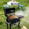 4iQ Kohlegrill mit Gusseisenrost Grillwagen mit 2 Produktbild-Vorschau 16