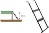 EXIT Trampoline Ladder Framehoogte 80-95cm – Trampoline Voir les images du produit 8