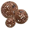 Metall Deko Rostkugeln - 3er Set / 20 / 15 / 10 cm - Garten Produktbild-Vorschau 5
