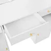 Tavolo da toilette grande Sweiko, tavolo da trucco con Anteprima dell’immagine prodotto 18
