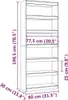 VidaXL 808203, Drewno, Drewno, Drewno sosnowe, 800 mm, 300 Podgląd zdjęcia produktu 8