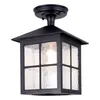 Elstead Winchester Außen-Deckenleuchte E27 28cm Schwarz Produktbild-Vorschau 1