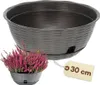 Pflanzschale Rund mit Untersetzer Blumenschale Kunststoff Produktbild-Vorschau 1