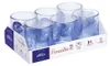Duralex 6er-Set Becher Versailles aus Glas Marina cl26 Produktbild-Vorschau 3
