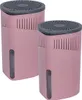 WENKO 2er Set Raumentfeuchter 'Drop' in Rosa 1000 g Produktbild-Vorschau 1