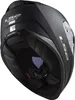 A black LS2 Vector II motorcycle helmet is shown from a top-down perspective, revealing the interior padding and straps. Anteprima dell’immagine prodotto