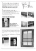 Instructional diagrams and images showing how to install and adjust a pleated blind system. Produktbild-Vorschau