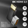 deleyCON 2 Stück HDMI Adapter Kupplung Verbinder 8K@60Hz / Produktbild-Vorschau 3