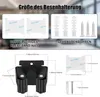 Besenhalterung Wand,Gerätehalter Edelstahl Produktbild-Vorschau 2