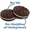 OREO Vanilla, Ciastko, Mleko, 476 kcal, 1997 kJ, 5,3 g, 68 Podgląd zdjęcia produktu 4