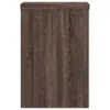 vidaXL Pflanzenständer 2 Stk. Braun Eiche 25x25x35 cm Produktbild-Vorschau 4