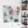 Magnettafel 30x30cm Pinnwand Whiteboard beschreibbar - Produktbild-Vorschau 4