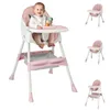 FCH Hochstuhl Baby 2-in-1 Vertehllbar und Klappbar Produktbild-Vorschau 1