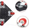 ELMAX | Transportrollen Set, 300kg, Rollen für Möbelheber, Produktbild-Vorschau 2
