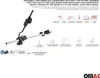 A bicycle rack for cars, with accompanying diagrams and text explaining its features and compatibility. Náhľad obrázku produktu