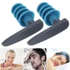 2PCS potápěčské elastické měkké vodotěsné špunty do uší Náhled obrázku produktu 8